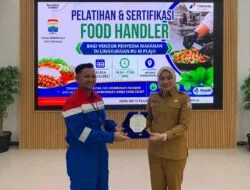 Pastikan Keamanan Pangan bagi Pekerja, Kilang Plaju Gelar Sertifikasi Food Handler Bersama Dinkes Palembang