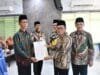 Lantik Tiga Kepala KUA, Kakanwil Kemenag Sumsel Tekankan Profesionalisme dan Komunikasi
