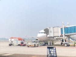 Kabut Asap Selimuti Palembang, Penerbangan di Bandara SMB II Tetap Normal
