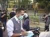 ISPU Palembang Tembus 195, 16.500 Masker Dibagikan di Tengah Kabut Asap