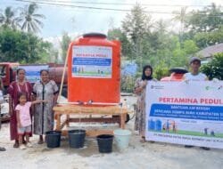 Tanggap Bencana Sigi, Kilang Plaju Salurkan 75 Ribu Liter Air Bersih untuk Korban Gempa