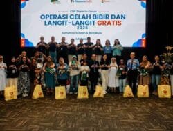 Komitmen Kemanusiaan, Thamrin Group dan Smile Train Hadirkan Senyum Baru Bagi 40 Pasien Celah Bibir
