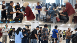 Erupsi Anak Krakatau Ganggu Penerbangan, Petugas SMB II Turun Temui Penumpang