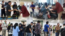 Erupsi Anak Krakatau Ganggu Penerbangan, Petugas SMB II Turun Temui Penumpang