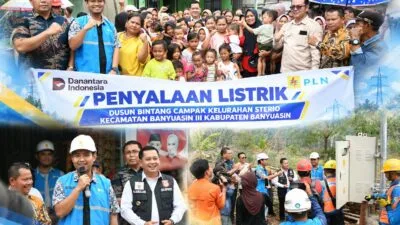 Delapan Tahun Menunggu, 50 KK di Bintang Campak Banyuasin Akhirnya Dialiri Listrik