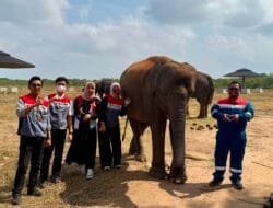 Karhutla Kepung Taman Nasional Way Kambas, Pertamina Patra Niaga Sumbagsel Bantu Logistik Petugas