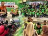 Yamaha Thamrin Bagi Ganti Oli Gratis dan Potongan DP Bagi Ratusan Mitra Gojek Palembang