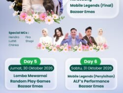 Tring! Gold Festival Hadir di Palembang, Ghea Indrawari Meriahkan Puncak Acara 1 November 2026