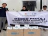 SKK Migas dan Medco E&P Distribusikan Ribuan Kotak Masker ke Wilayah Terdampak Karhutla di Muba