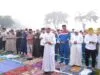 Kemarau Panjang dan Kabut Asap, Kilang Plaju Gelar Sholat Istisqa