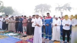 Kemarau Panjang dan Kabut Asap, Kilang Plaju Gelar Sholat Istisqa