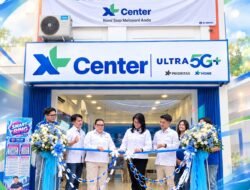 XL Center ke-121 H Bastari Resmi Dibuka, Jaringan XLSMART di Palembang Didukung 2.400 BTS
